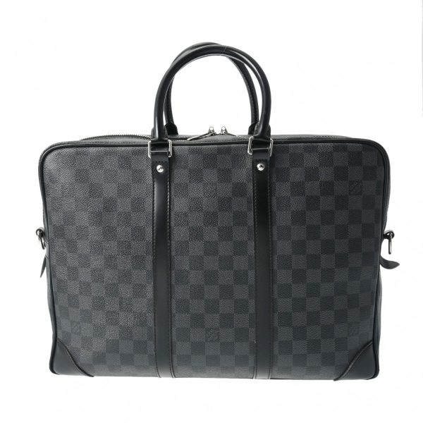 802000157437000 1 Louis Vuitton Porte De Cumin Voyage Gm Business Bag Black