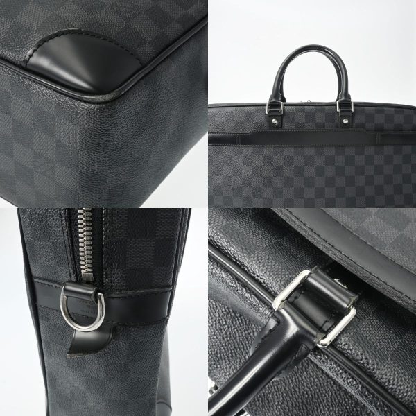 802000157437000 10 c Louis Vuitton Porte De Cumin Voyage Gm Business Bag Black