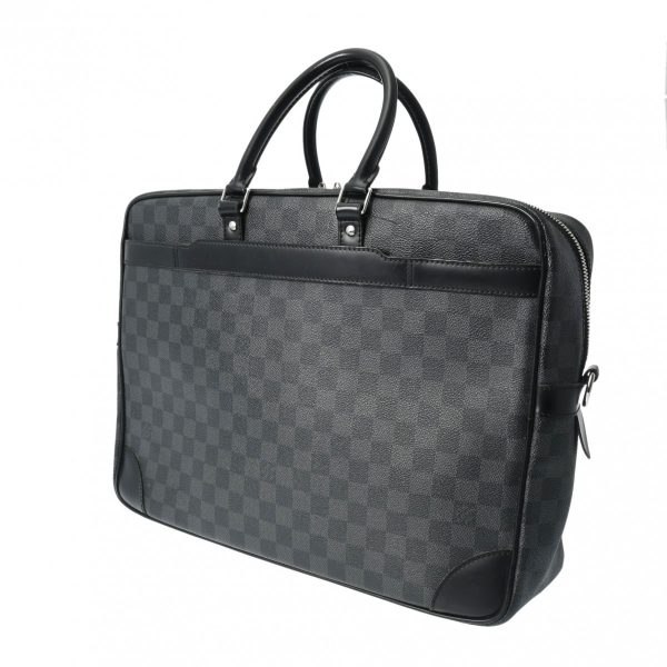 802000157437000 2 Louis Vuitton Porte De Cumin Voyage Gm Business Bag Black