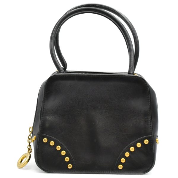 8023f110006 1 CELINE studded handbag black