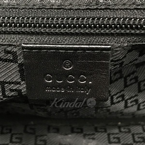 8033001342536 6 GUCCI 2WAY Boston Bag Black