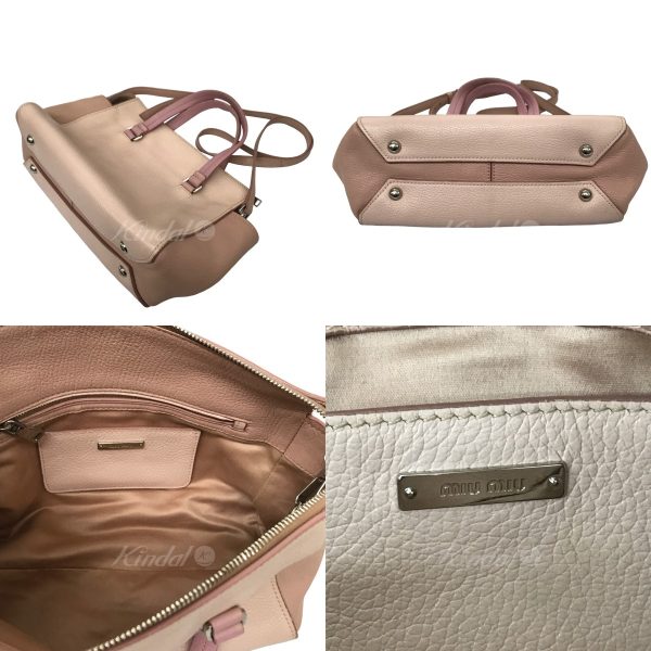 8033001586312 2 Miu Miu Madras 2WAY Bag Pink