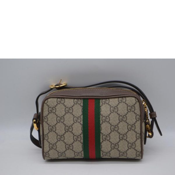 80455 2 Gucci Ophidia Small Canvas Leather Shoulder Bag