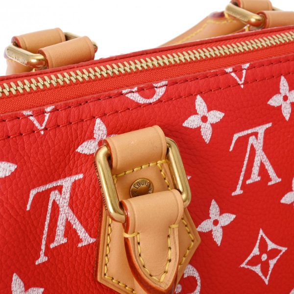 805000944115000 7 Louis Vuitton Monogram Speedy Handbag Rouge