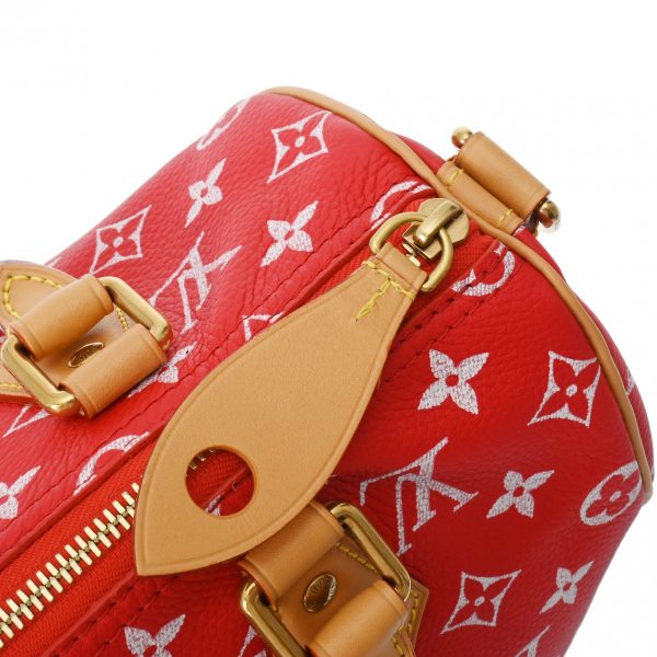 805000944115000 8 Louis Vuitton Monogram Speedy Handbag Rouge