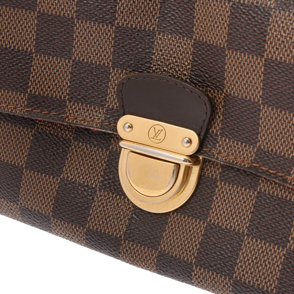 805000944133000 8 Louis Vuitton Ravello GM Damier Canvas Shoulder Bag Brown