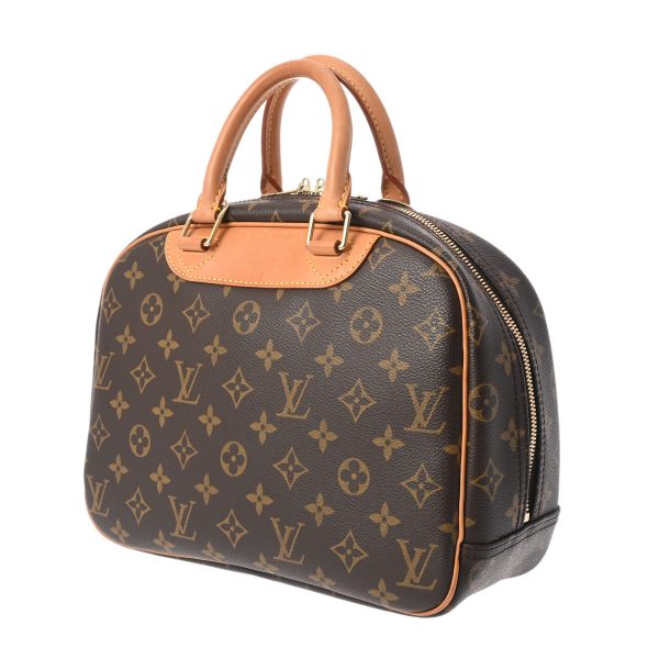 806000640050000 2 Louis Vuitton True Bill Monogram Canvas Handbag Brown