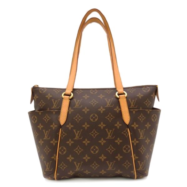 80703 1 Louis Vuitton Totally Monogram Tote Bag Brown