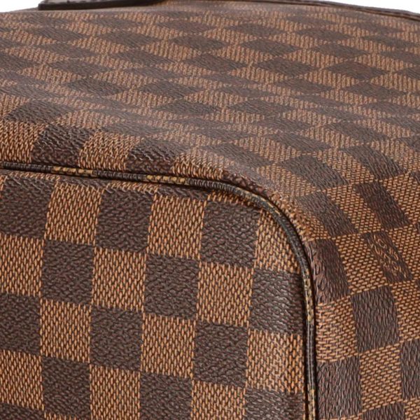 80945 8 Louis Vuitton Neverfull Mm Ebene Handbag Brown