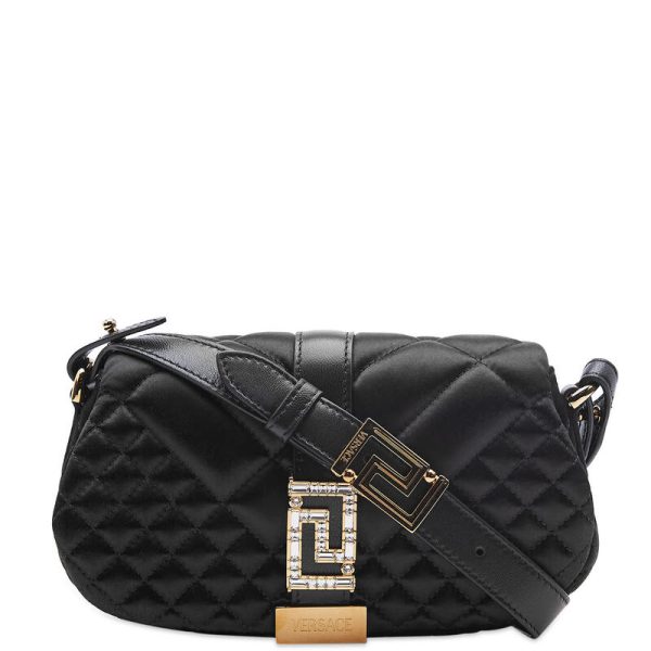 81 3543828 black Versace Greca Black Bag Mini Handbag