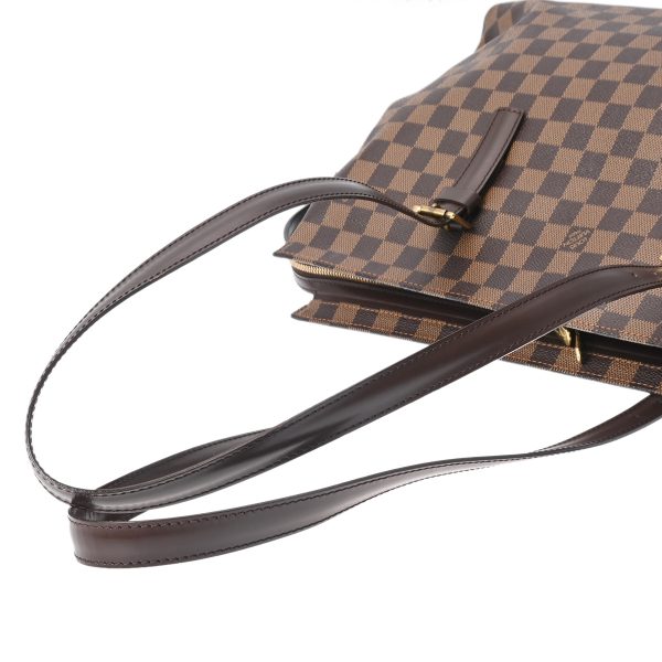 810000116035000 3 Louis Vuitton Chelsea Damier Tote Bag Brown