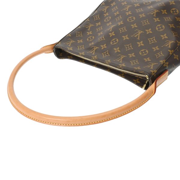 810000116038000 3 Louis Vuitton Monogram Looping Gm Shoulder Bag Brown