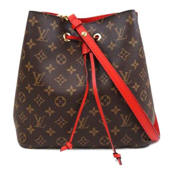 81134 1 Louis Vuitton Neonoe Monogram Coquelicot