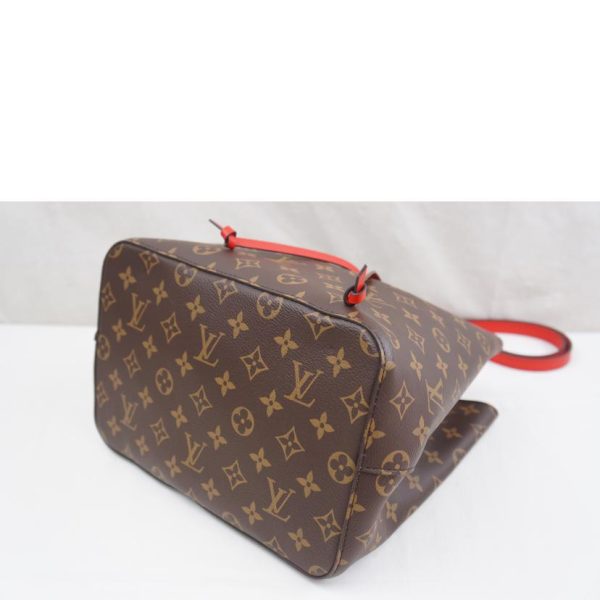 81134 4 Louis Vuitton Neonoe Monogram Coquelicot