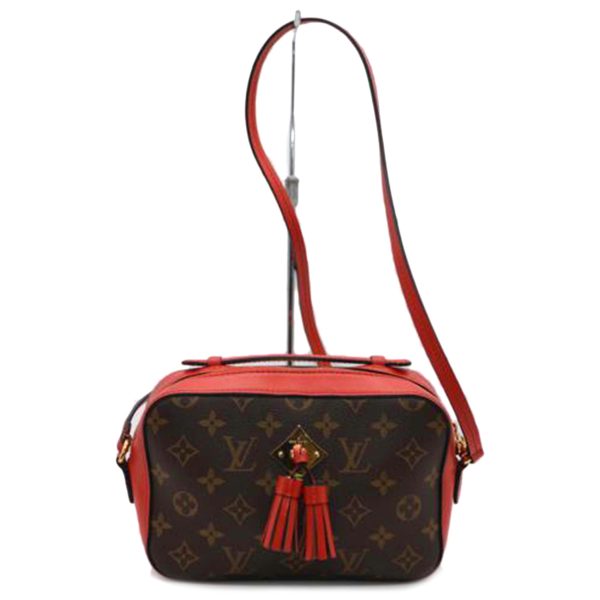 81254 1 Louis Vuitton Saintonge Monogram Coquelicot