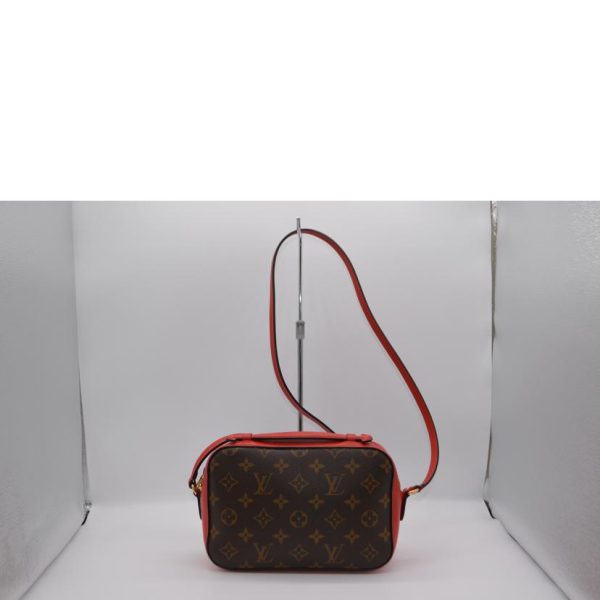 81254 2 Louis Vuitton Saintonge Monogram Coquelicot