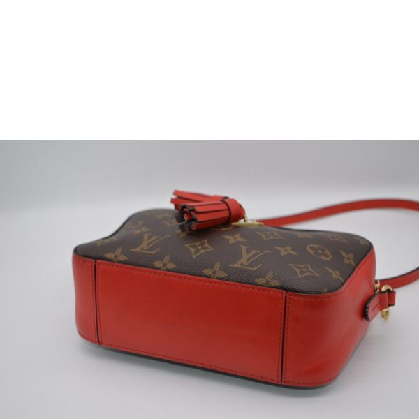 81254 3 Louis Vuitton Saintonge Monogram Coquelicot