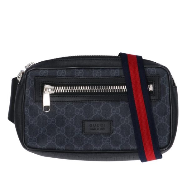 81302 1 Gucci GG Supreme Small Canvas Body Bag