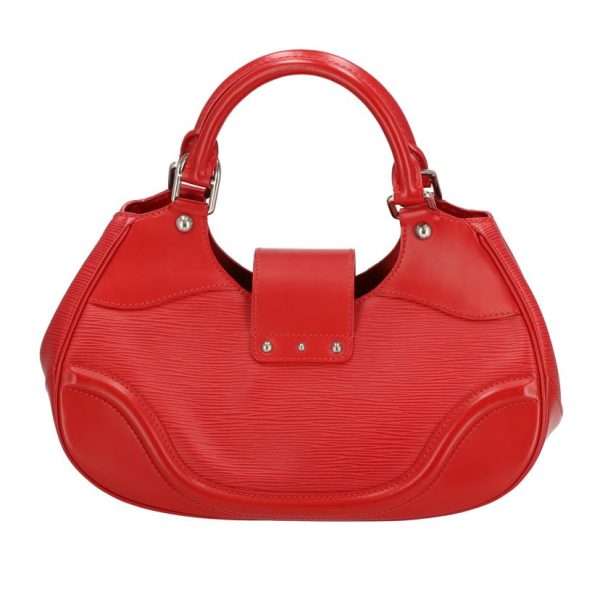 81683 2 Louis Vuitton Sac Montaigne Epi Bag Red