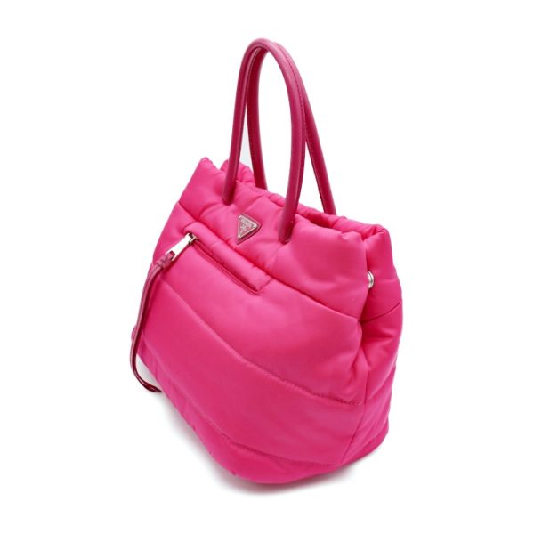 828113007523 2 PRADA Nylon Shoulder Bag Pink