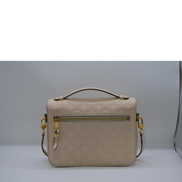 83296 2 Louis Vuitton Pochette Monogram Shoulder Bag Cream