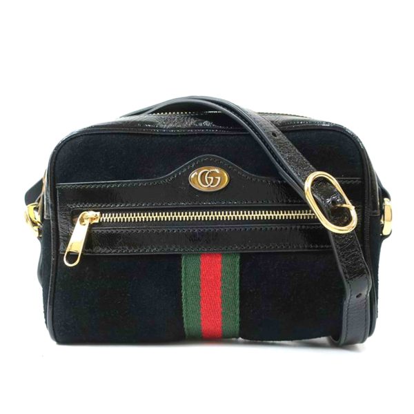 84616 1 Gucci Ophidia Shoulder Bag Black