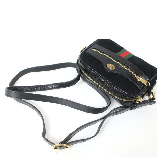 84616 3 Gucci Ophidia Shoulder Bag Black