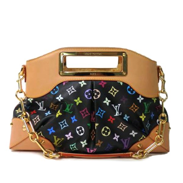 85235 1 Louis Vuitton Judy MM Leather Multicolor