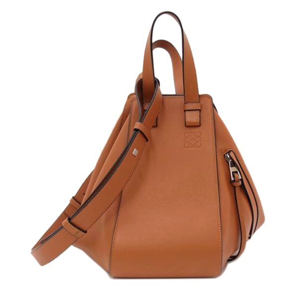 85326 1 Loewe Hammock Bag Small Classic Calf Tan