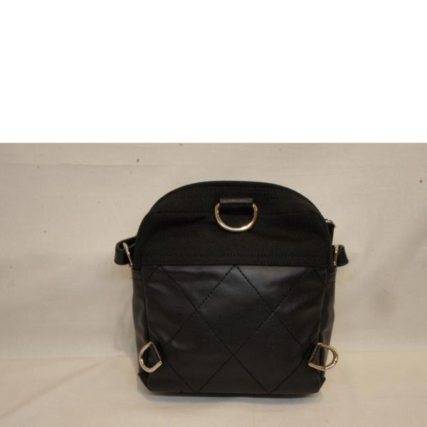 86693 2 Chanel Paribi Ritz Backpack Shoulder Bag Black