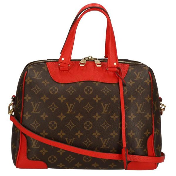 86707 1 Louis Vuitton Retiro PM Monogram Shoulder Bag Red