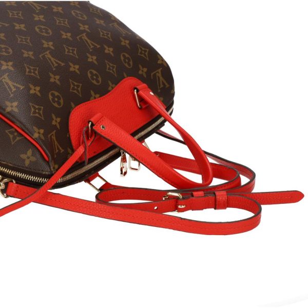 86707 3 Louis Vuitton Retiro PM Monogram Shoulder Bag Red