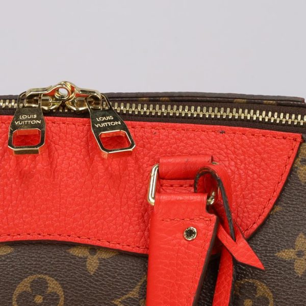 86707 5 Louis Vuitton Retiro PM Monogram Shoulder Bag Red