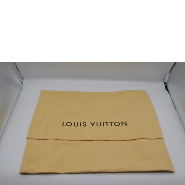 86915 7 Louis Vuitton Girolatta Damier Azur Handbag White