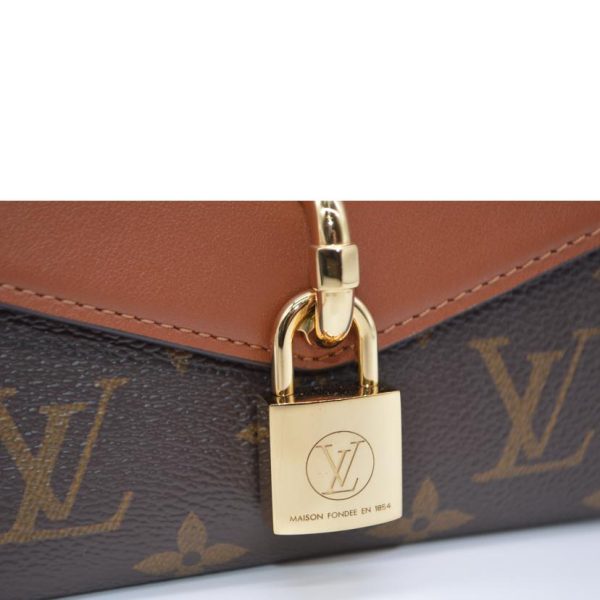 86977 6 Louis Vuitton Padlock On Strap Monogram Maron