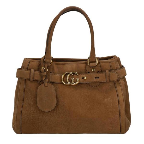 87512 1 Gucci GG Medium Leather Handbag