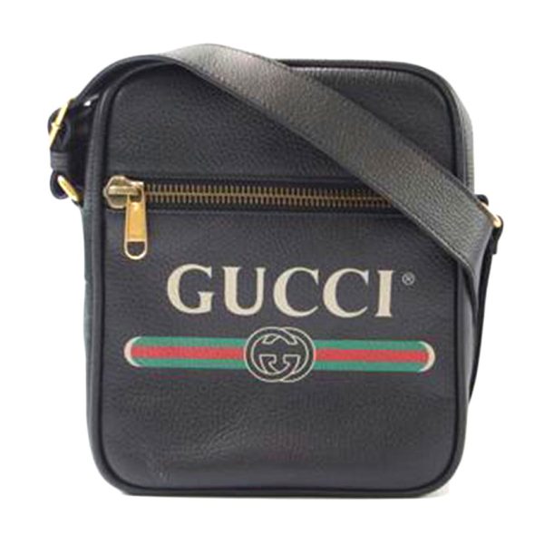 87861 1 Gucci Vintage Logo Messenger Shoulder Bag Brown