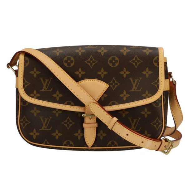 88052 1 Louis Vuitton Monogram Shoulder Bag Brown