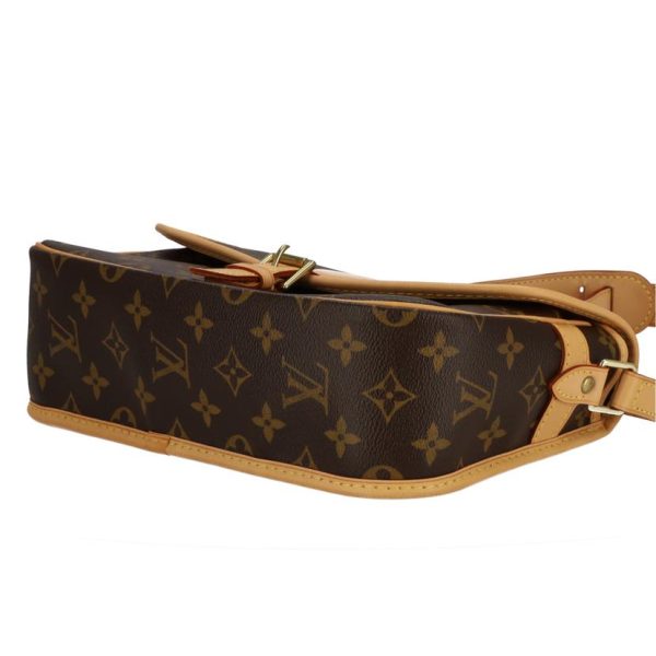 88052 3 Louis Vuitton Monogram Shoulder Bag Brown