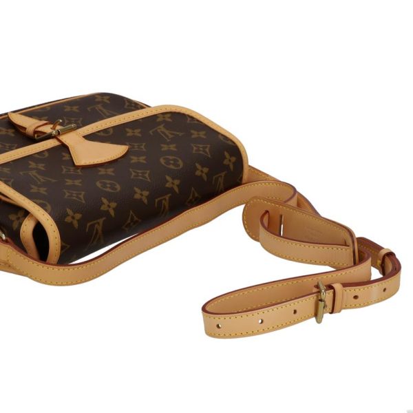 88052 4 Louis Vuitton Monogram Shoulder Bag Brown