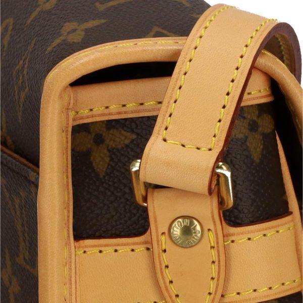 88052 7 Louis Vuitton Monogram Shoulder Bag Brown