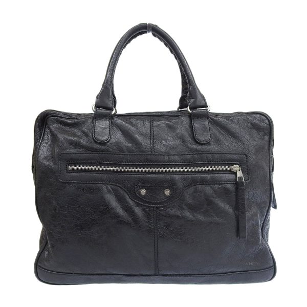 8824 1 Balenciaga Business Bag Leather Black