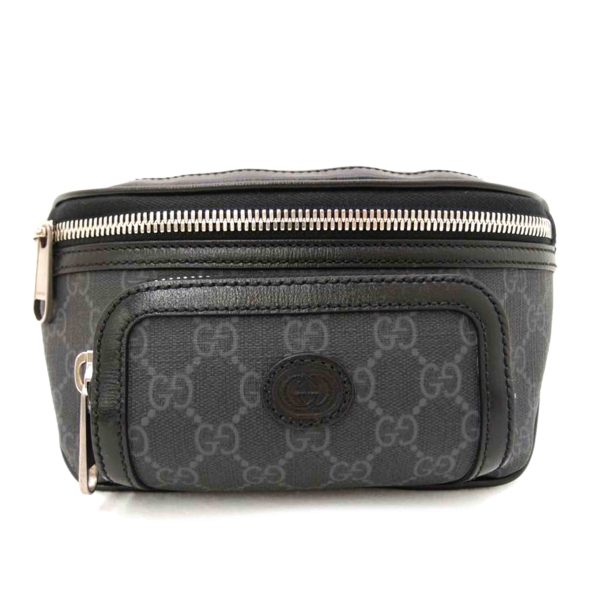 88263 1 Gucci Interlocking Belt Bag Body Bag Black