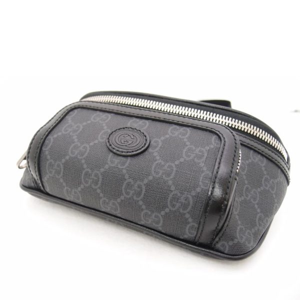 88263 3 Gucci Interlocking Belt Bag Body Bag Black