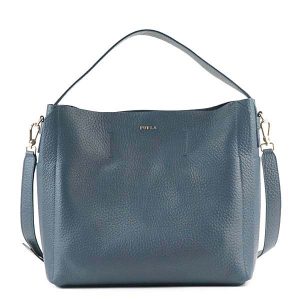 884919 01 Furla Handbag Metropolis Satchel Dark Blue