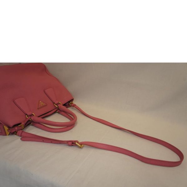 88612 4 Prada Medium Leather Handbag Pink