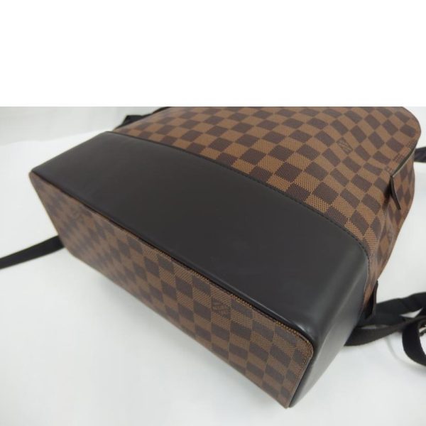 88646 4 Louis Vuitton Jake Backpack Damier Ebene Brown