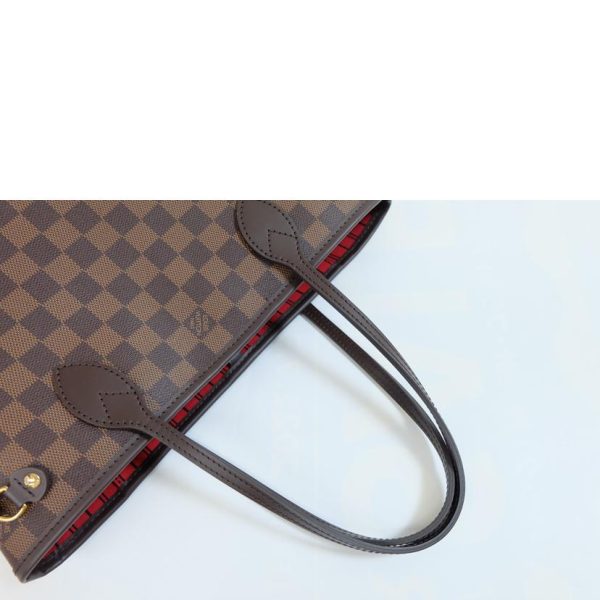 88762 4 Louis Vuitton Neverfull PM Damier Ebene Brown