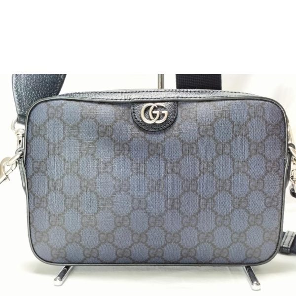 89030 2 Gucci Ophidia GG Supreme Shoulder Black