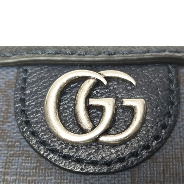 89030 8 Gucci Ophidia GG Supreme Shoulder Black